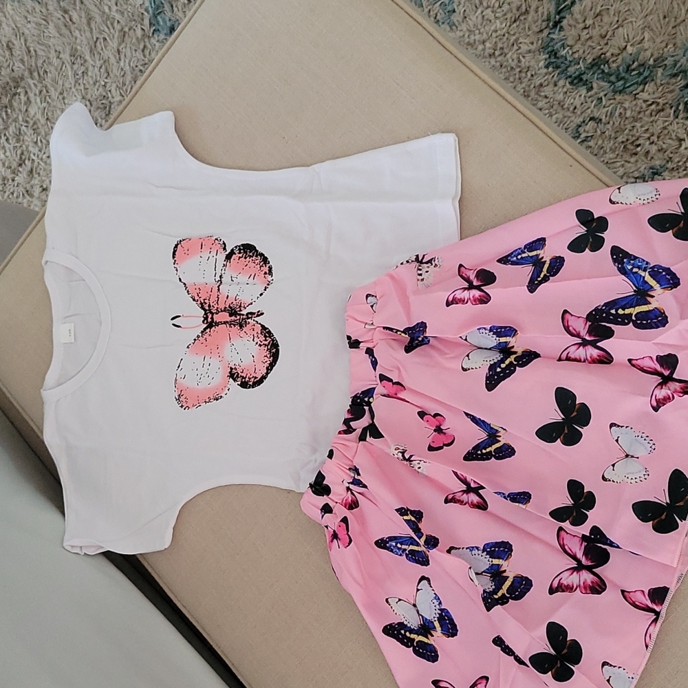 NEW skirt and top